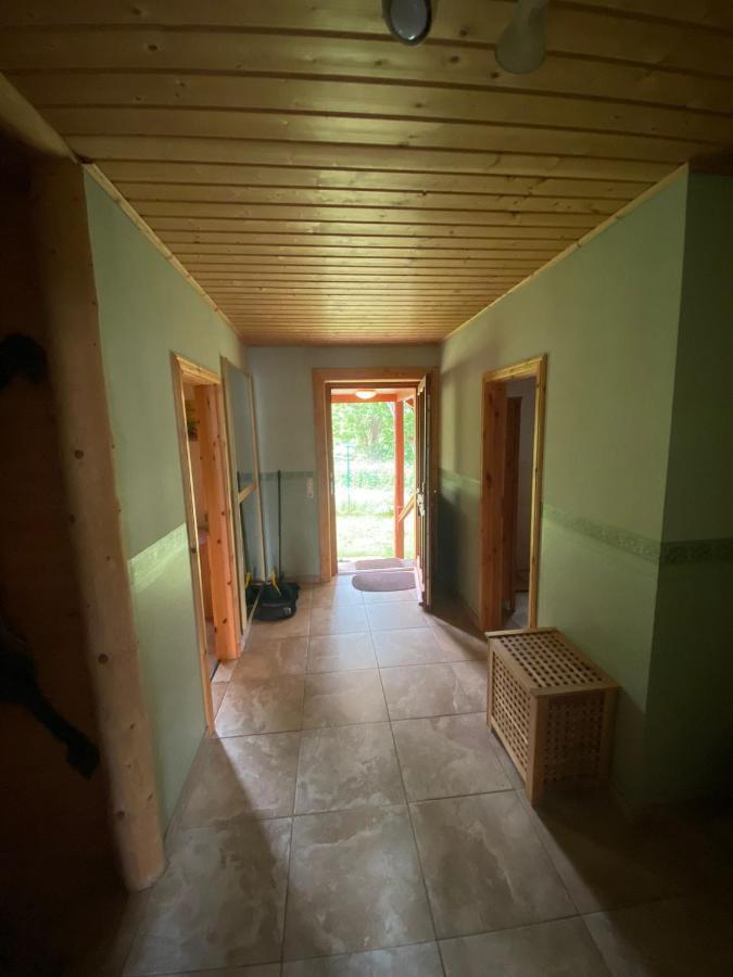 Jagdhaus Auf Dem Forsthof Mit Sauna Eckartsberga Exterior foto